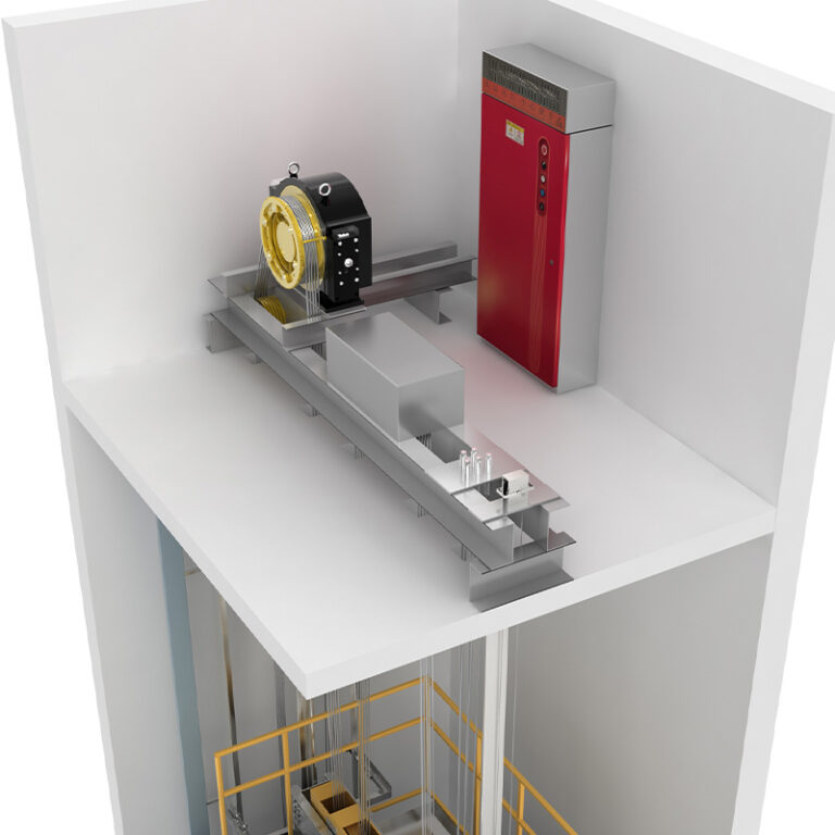 Machine-room-freight-elevator
